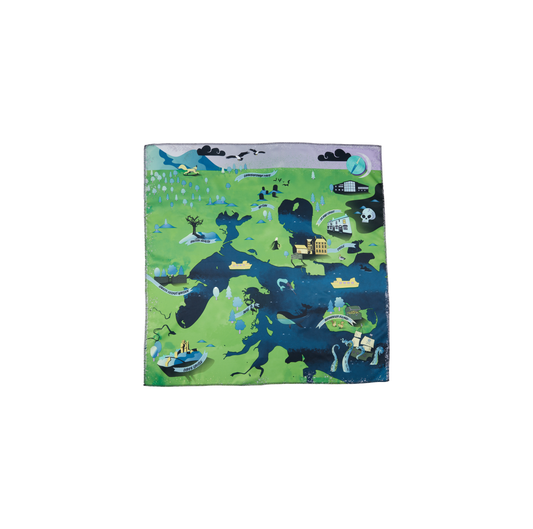 Treasure Map Knot Wrap - US 5574